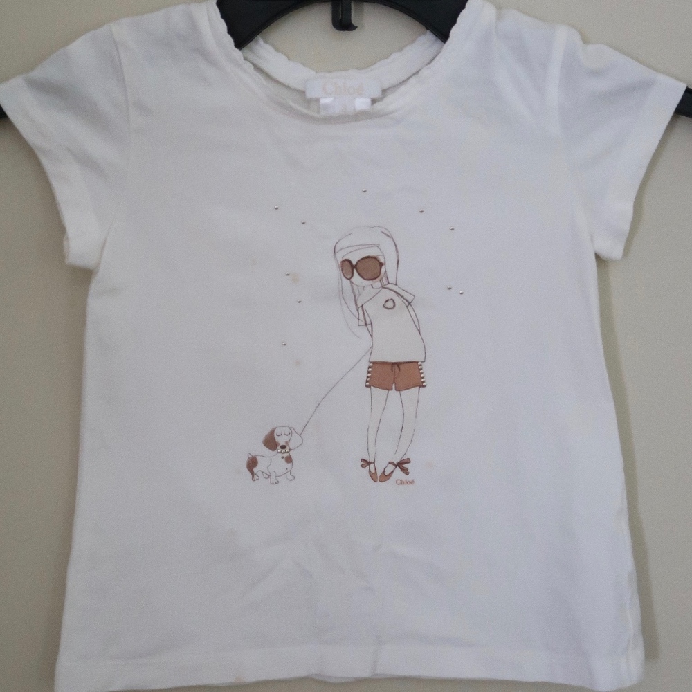 Cute tee from Chloe sz 3